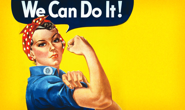 We can do it! #WomenPower